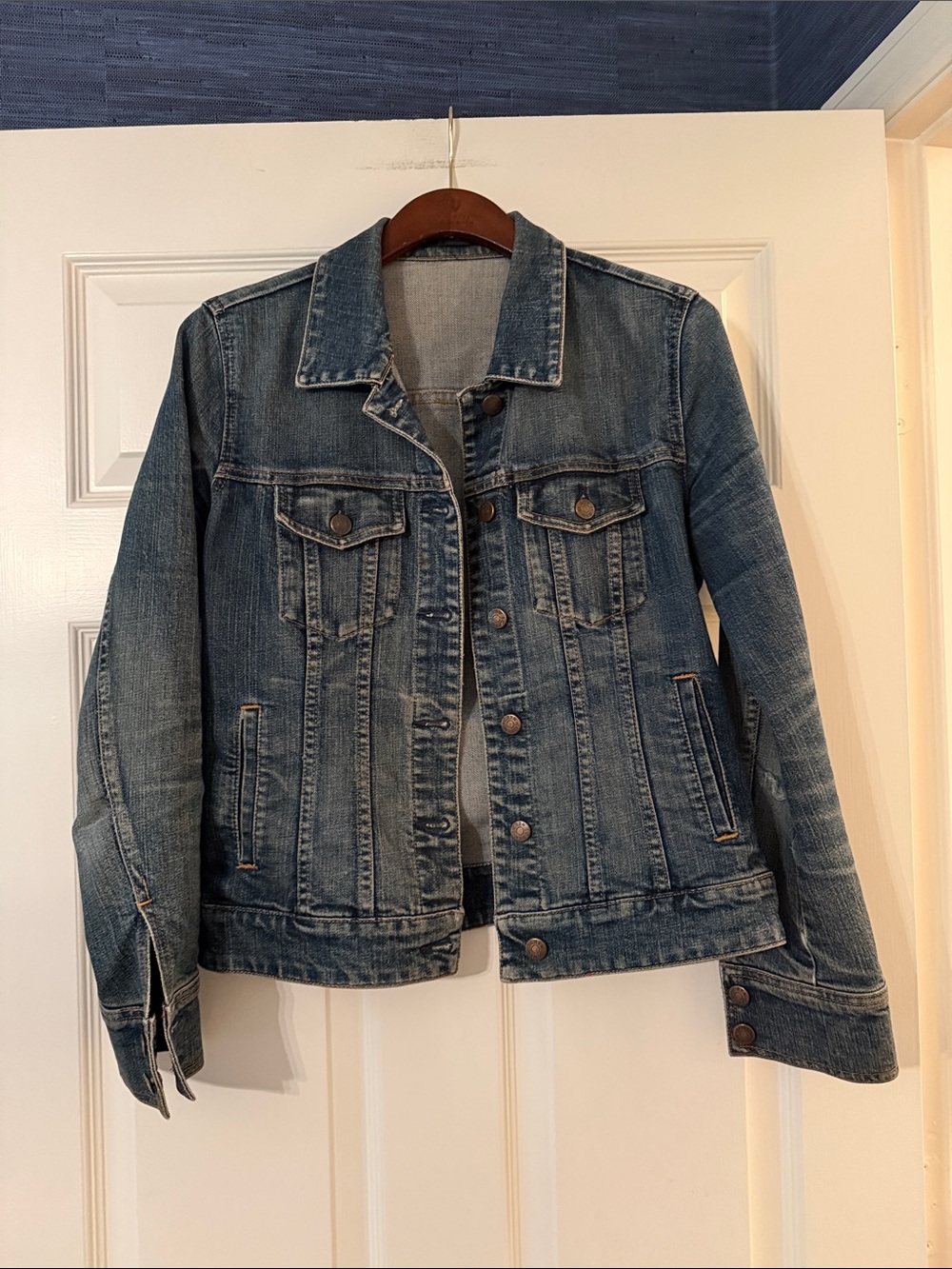 J Crew denim jacket small